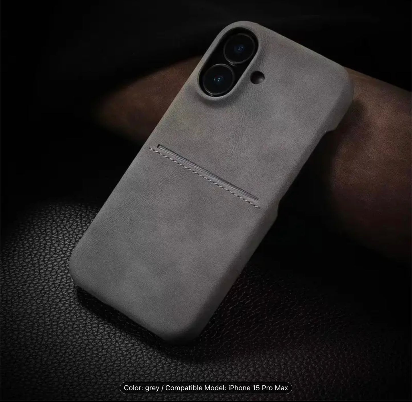 stiped imprerial leather cases for iphone